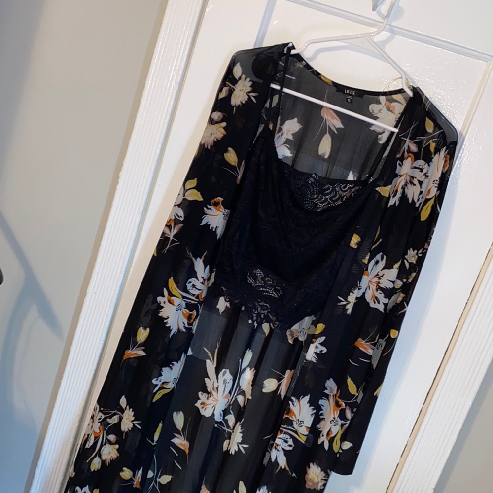 CARDIGAN WITH CROP TOP